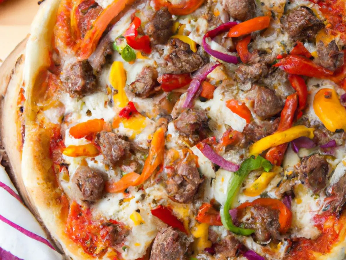12" Gluten Free Italian Sausage & Peppers Pizza Boxed Lunch