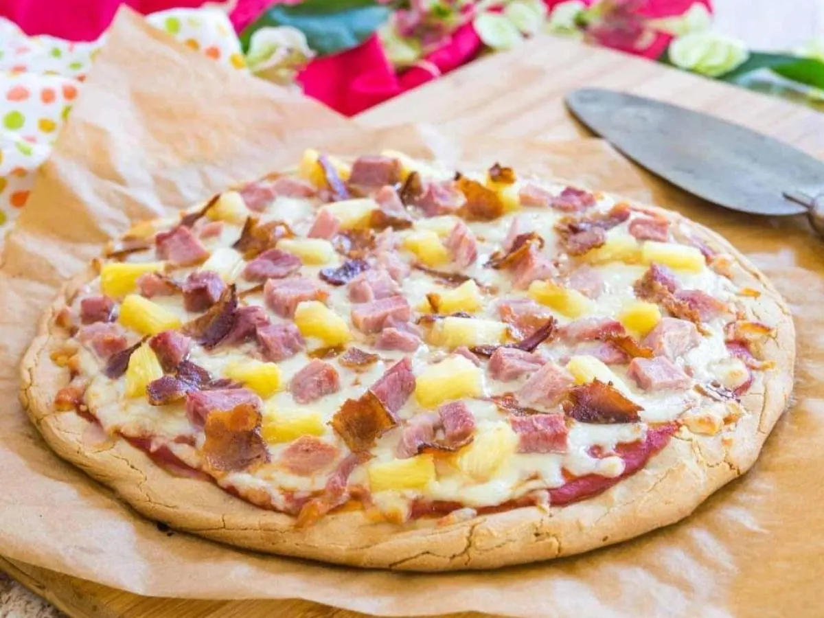 10'' Gluten Free Hawaiian Pizza