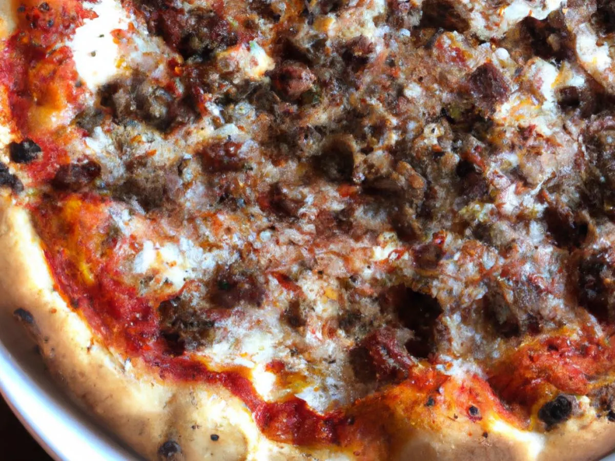 10" Gluten Free Sausage Pizza Boxed Lunch