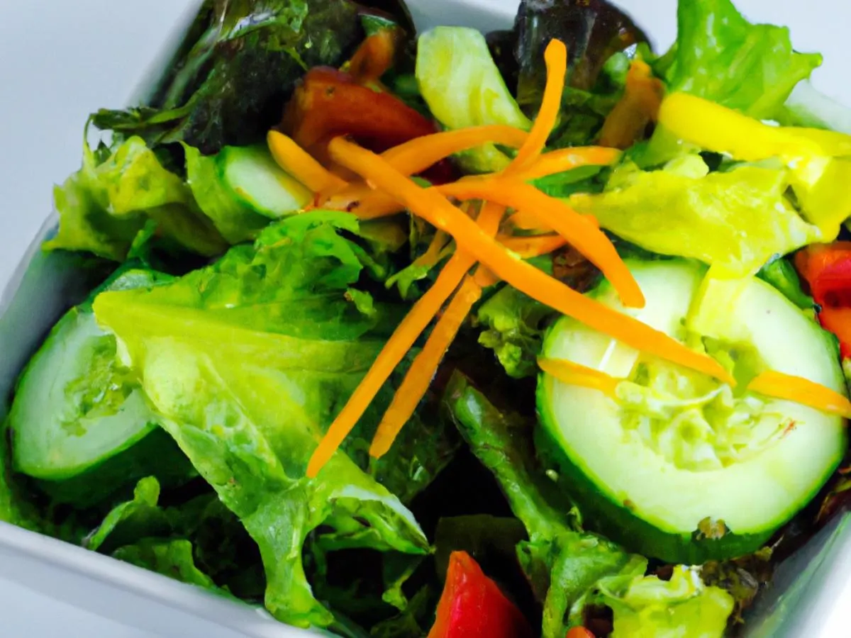 Garden Fresh Mixed Green Side Salad Garden Fresh Mixed Green Side Salad
