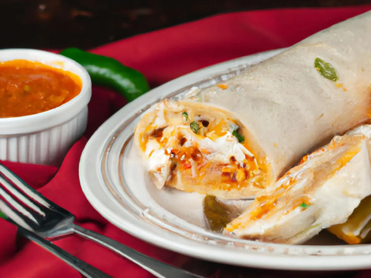Fajita Chicken Burrito Box Fajita Chicken Burrito Box