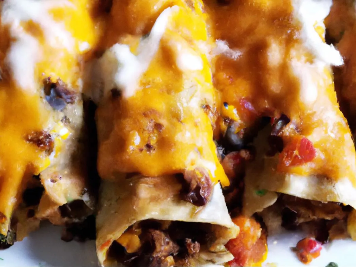 Vegetarian Impossible Enchiladas
