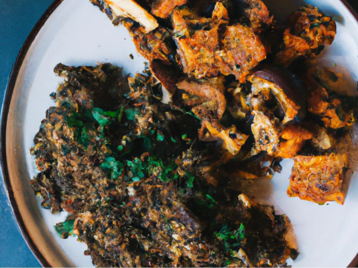 Vegan Duxelles Served with Roasted Sweet Potato & Sweet Plantain Casserole Vegan Duxelles Served with Roasted Sweet Potato & Sweet Plantain Casserole