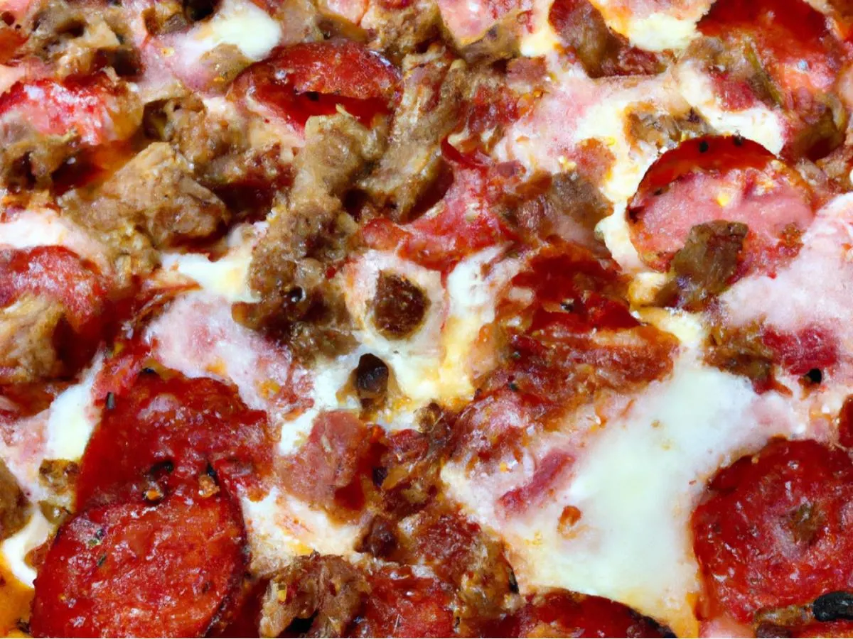Deep Dish Detroit Style Meat Lovers Pie