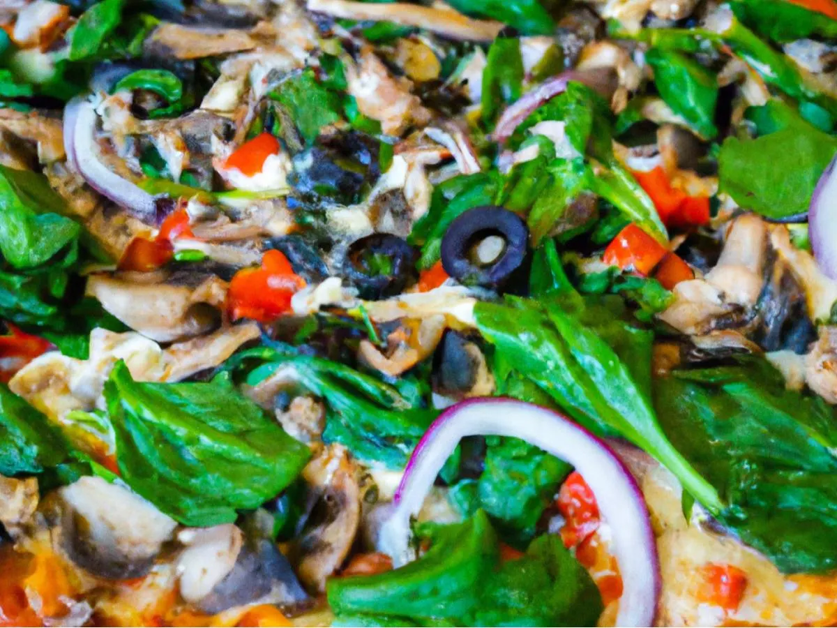 Deep Dish Detroit Style Veggie Pie
