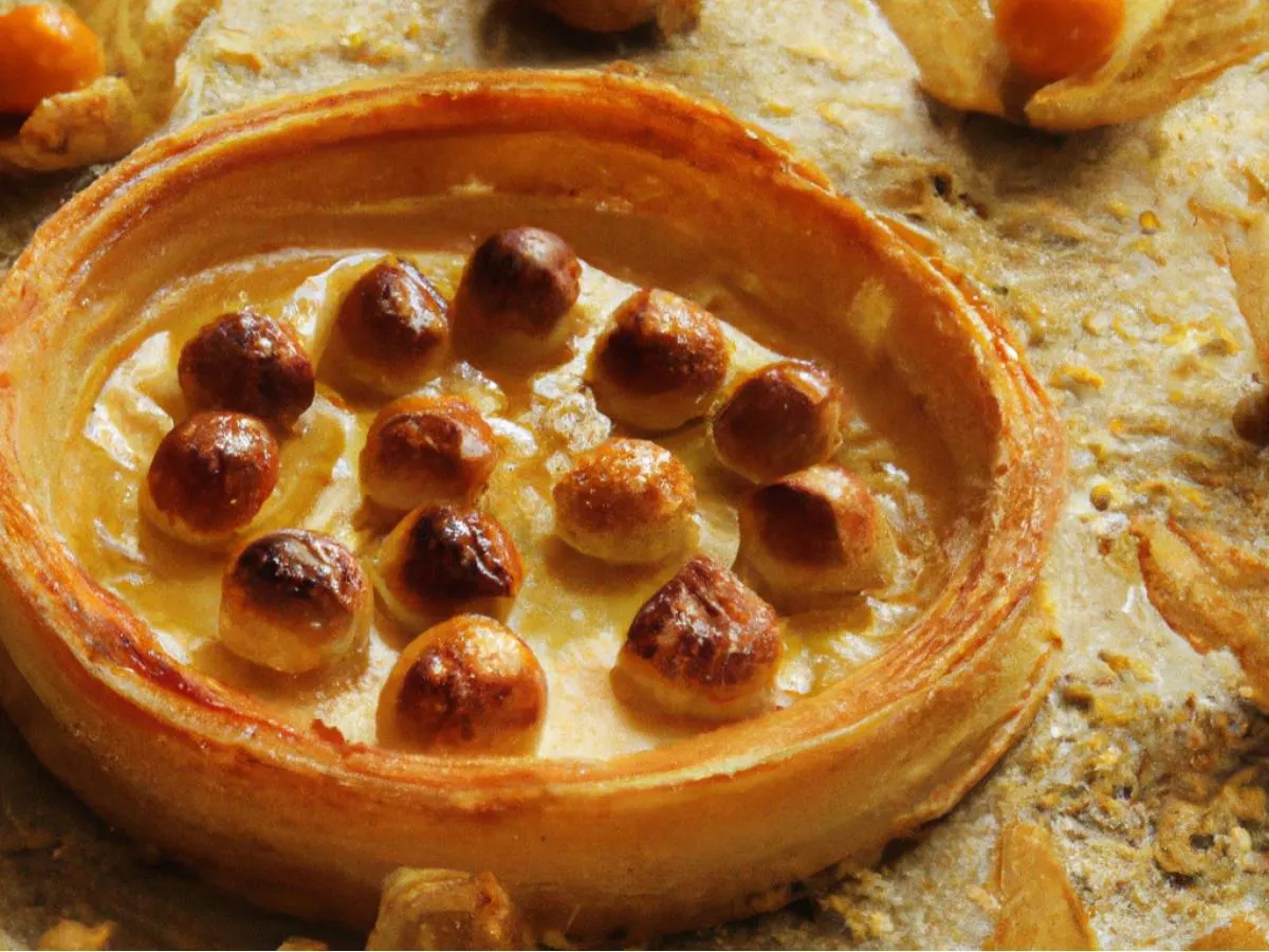 Hazelnut Honey Ricotta Tartlet Hazelnut Honey Ricotta Tartlet