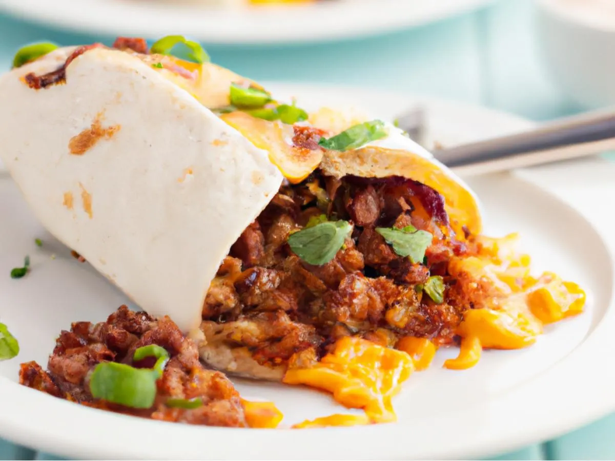 El Jefe's Bacon Breakfast Burrito El Jefe's Bacon Breakfast Burrito
