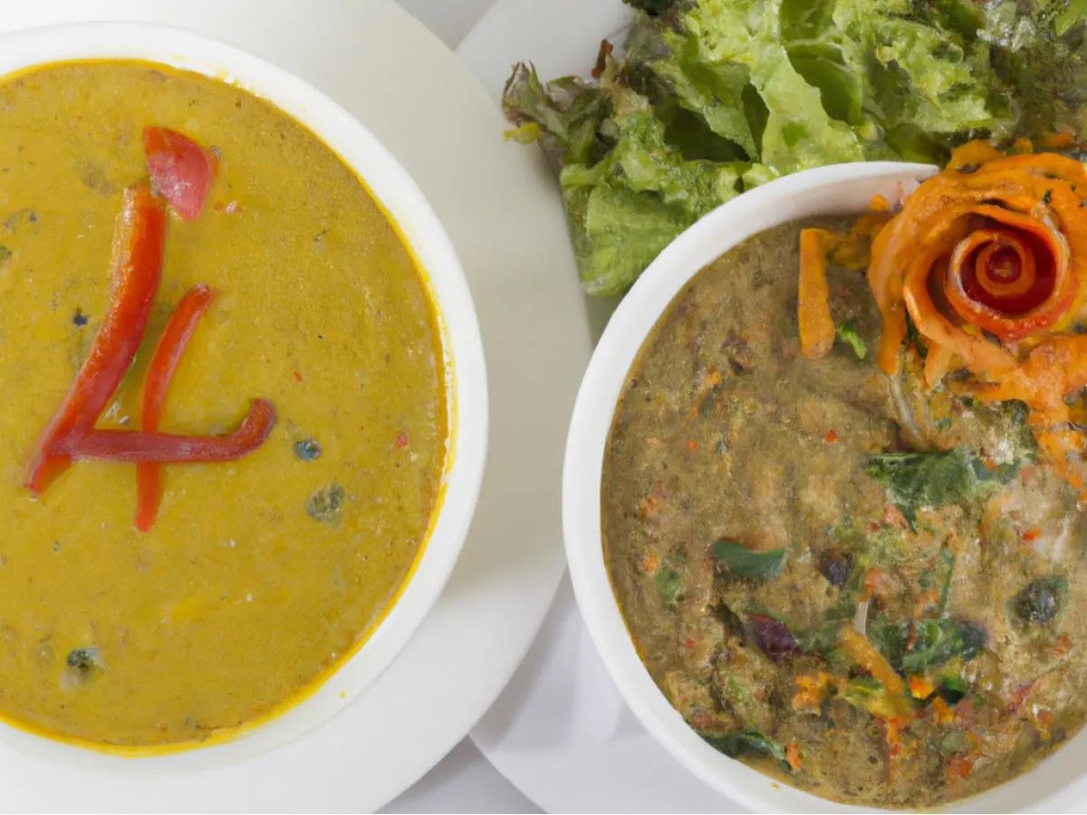 Yellow Daal Tadka with Mixed Vegetable Curry & Mixed Green Salad (Allergen Free) Yellow Daal Tadka with Mixed Vegetable Curry & Mixed Green Salad (Allergen Free)