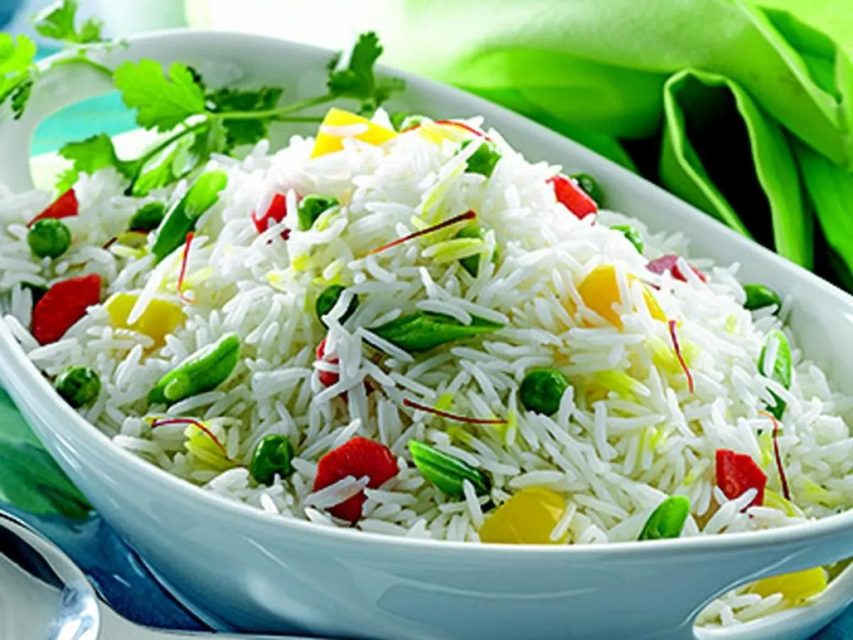 Vegetable Basmati Rice Vegetable Basmati Rice