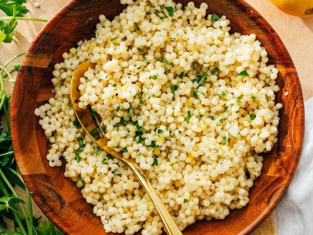 Lemon Infused Israeli Couscous Lemon Infused Israeli Couscous