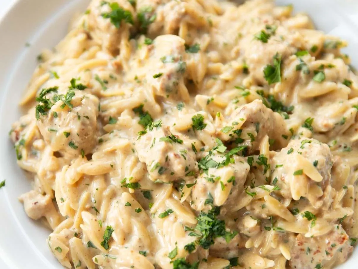 Garlic Orzo Garlic Orzo