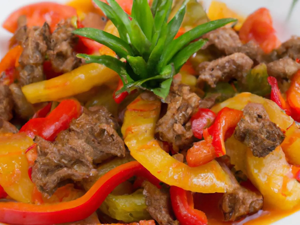 Beef Thai Sweet & Sour Beef Thai Sweet & Sour