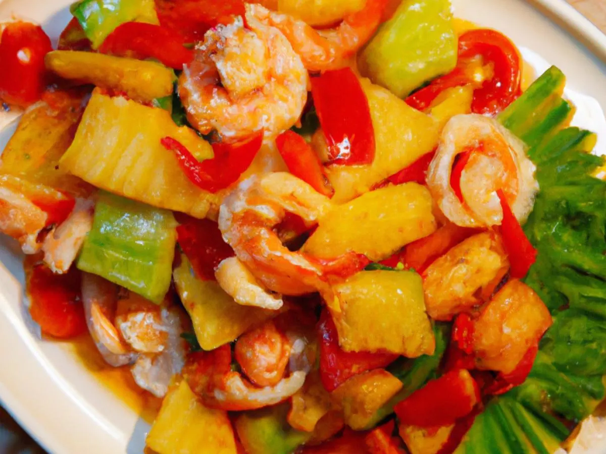 Shrimp Thai Sweet & Sour Shrimp Thai Sweet & Sour