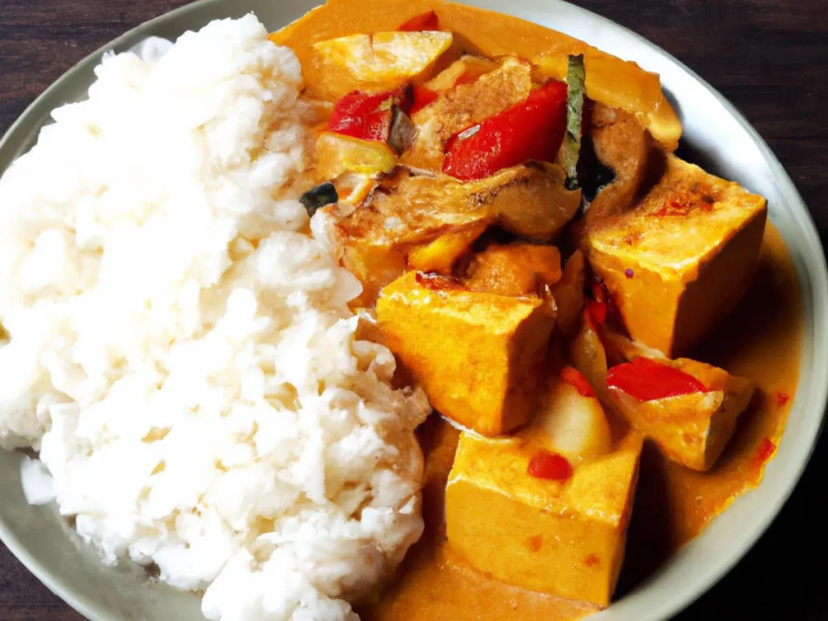 Tofu Masman Curry Tofu Masman Curry