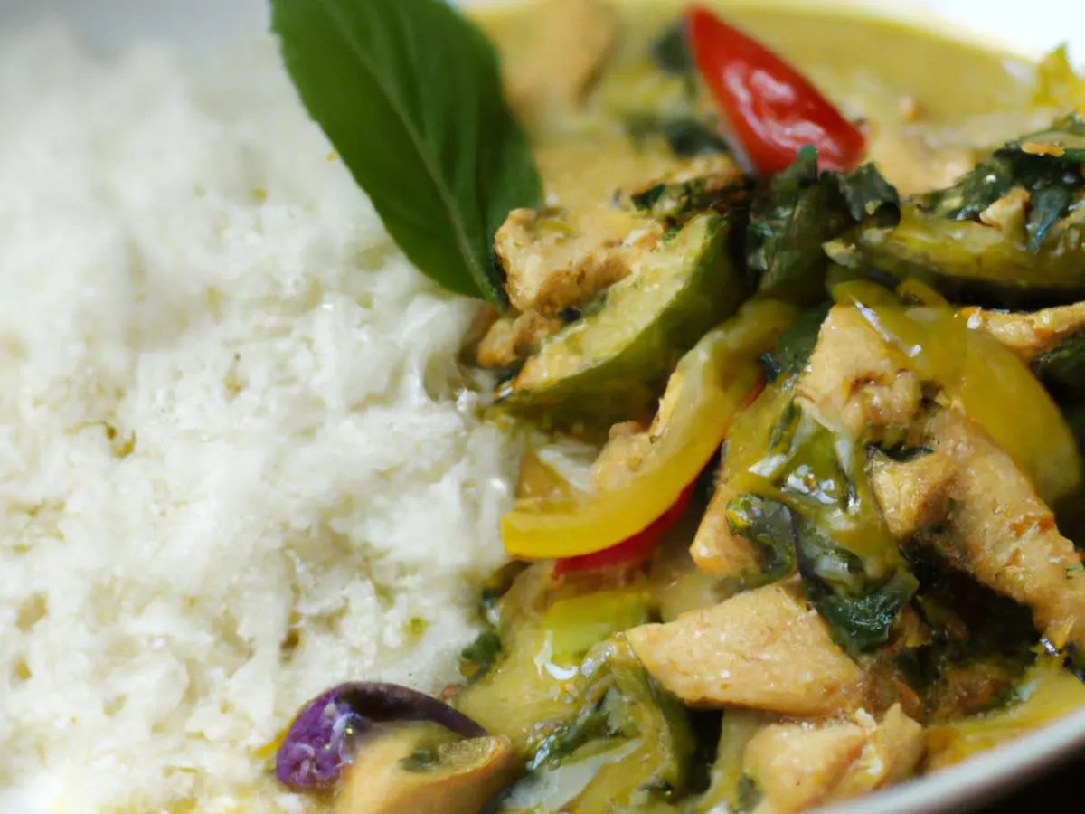 Chicken Keow Wan Curry Chicken Keow Wan Curry