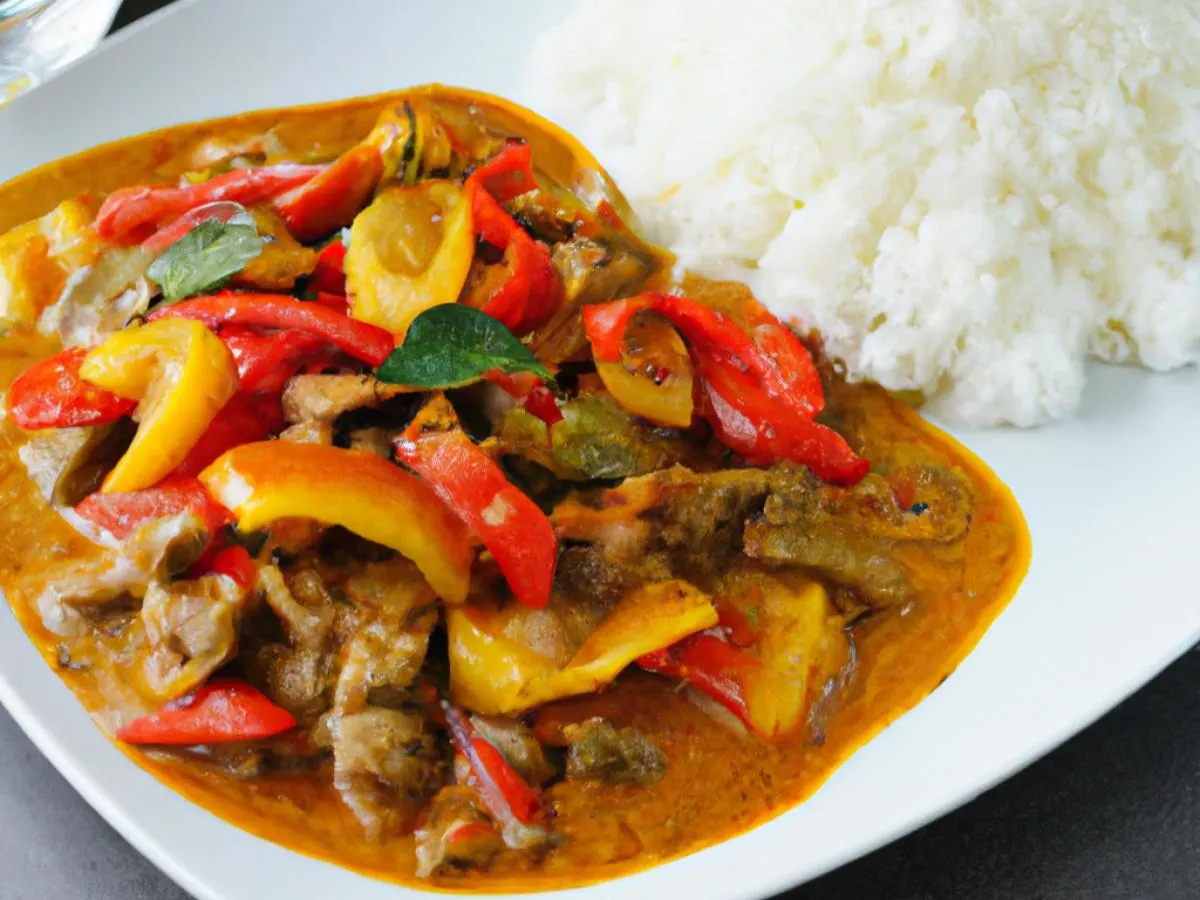 Beef Panang Curry Beef Panang Curry