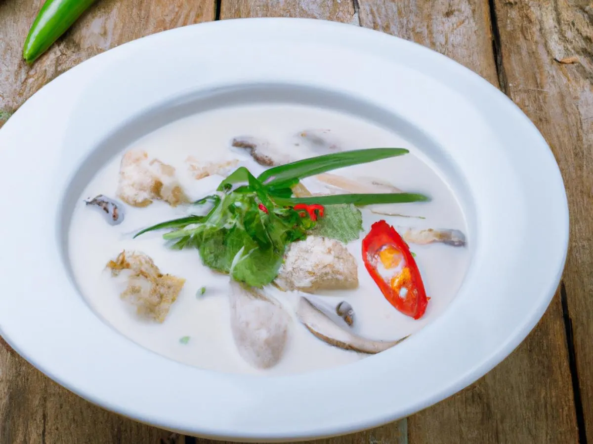 Tom Kha with Chicken Tom Kha with Chicken