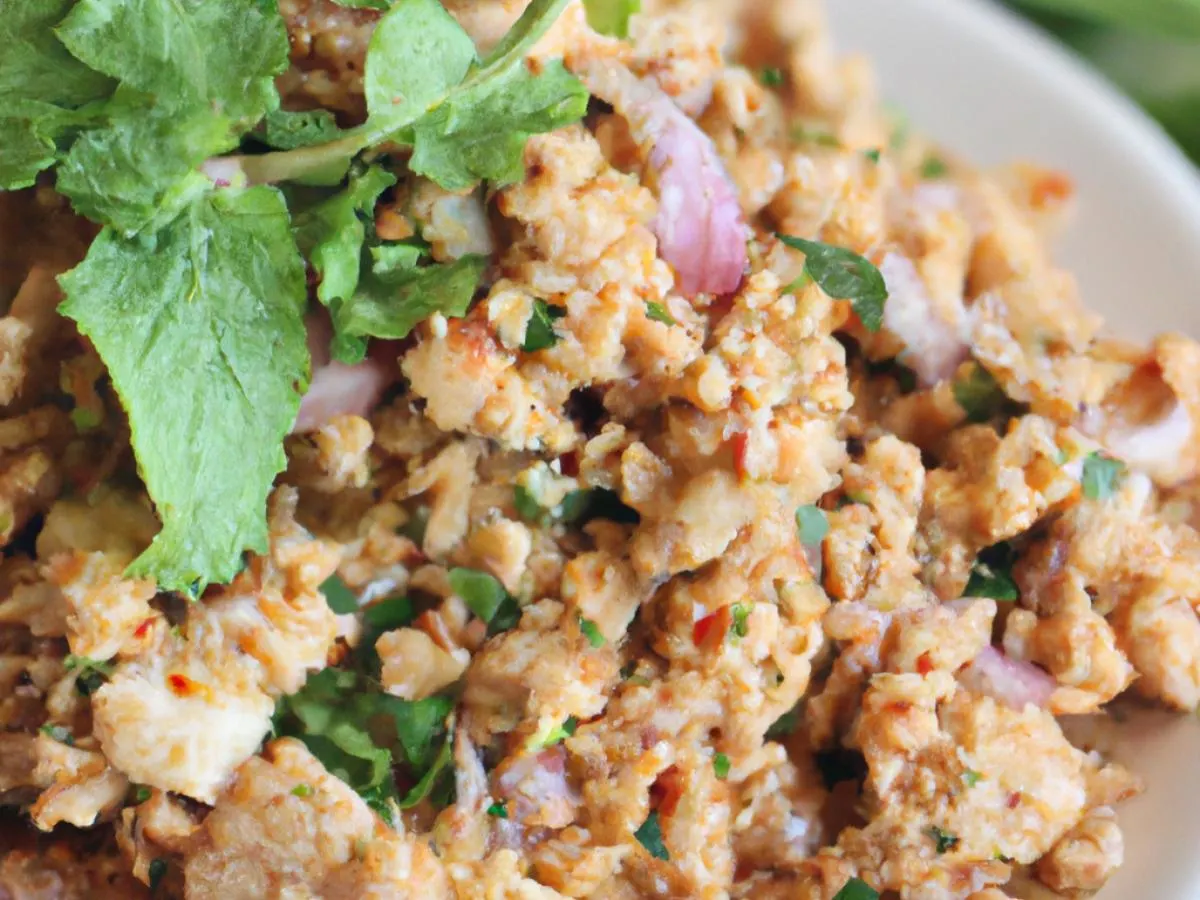 Chicken Larb Chicken Larb