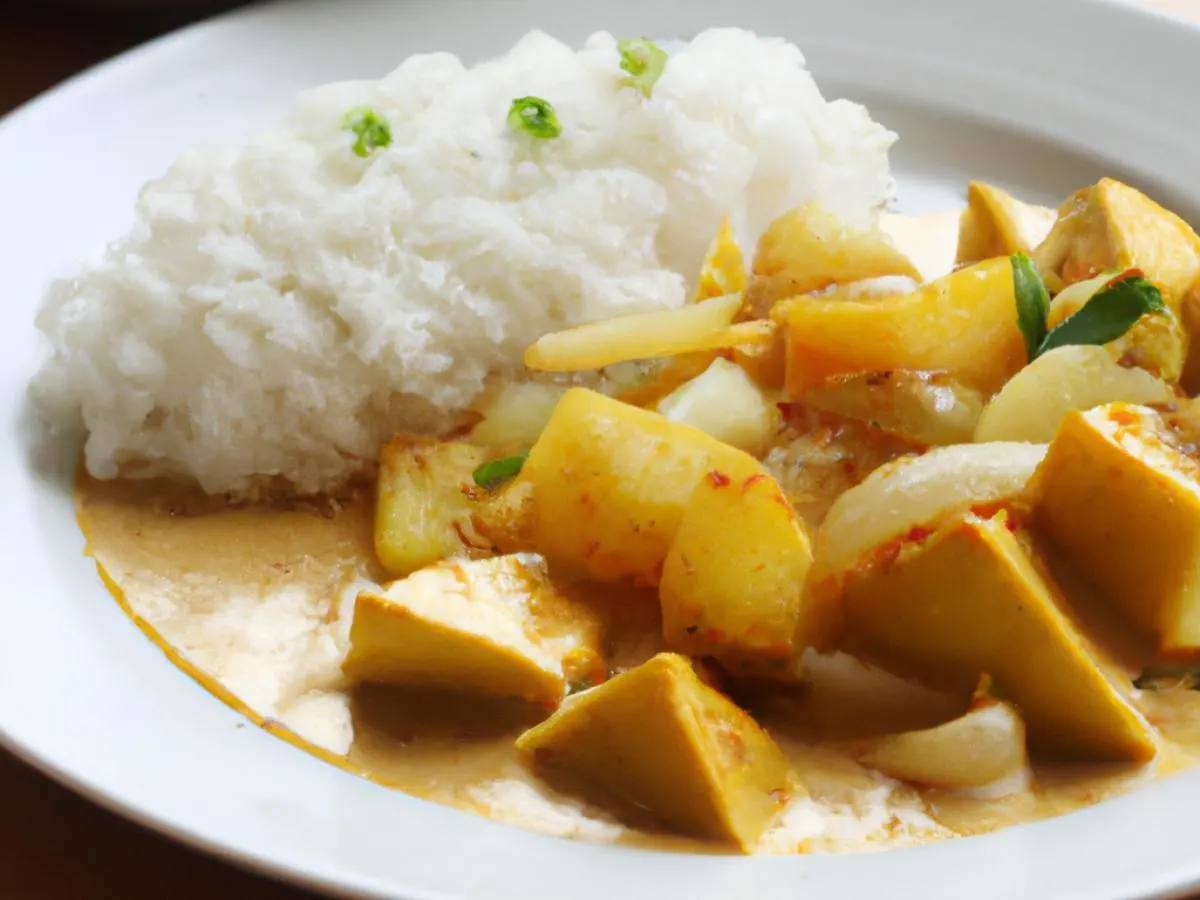 Tofu Ka-Ree Curry Tofu Ka-Ree Curry