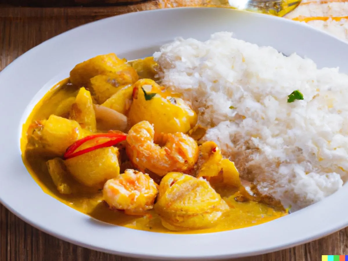 Shrimp Ka-ree Curry Shrimp Ka-ree Curry