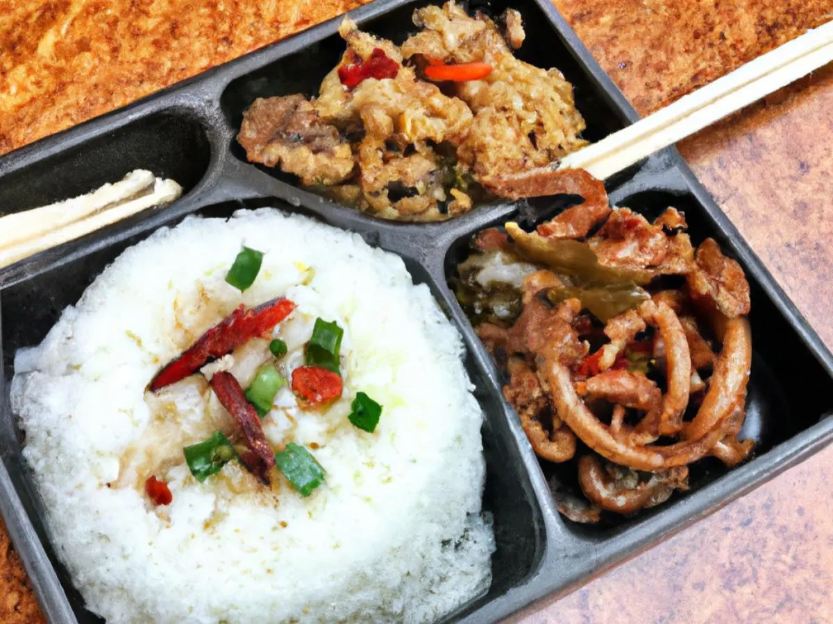 Pork Tripe with Baby Bamboo Shoots | Dry Stir Fried Pig's Intestines | Steamed Rice Pork Tripe with Baby Bamboo Shoots | Dry Stir Fried Pig's Intestines | Steamed Rice