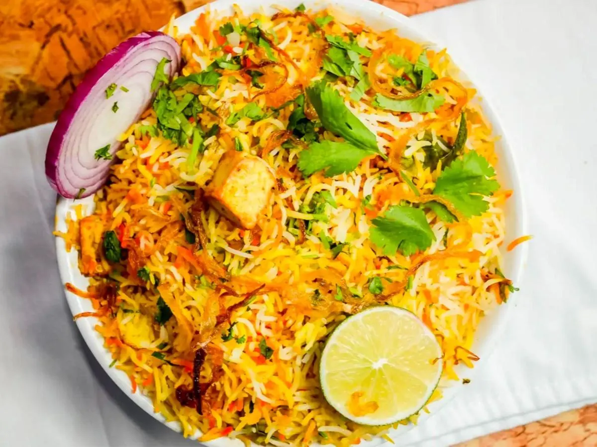 Paneer Biryani Paneer Biryani