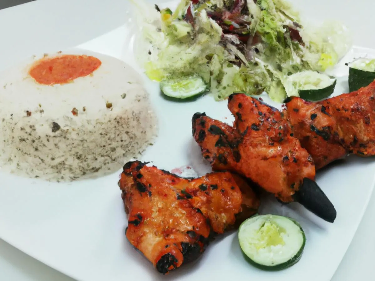 Allergen-Free Grilled Chicken Tikka Boxed Lunch
