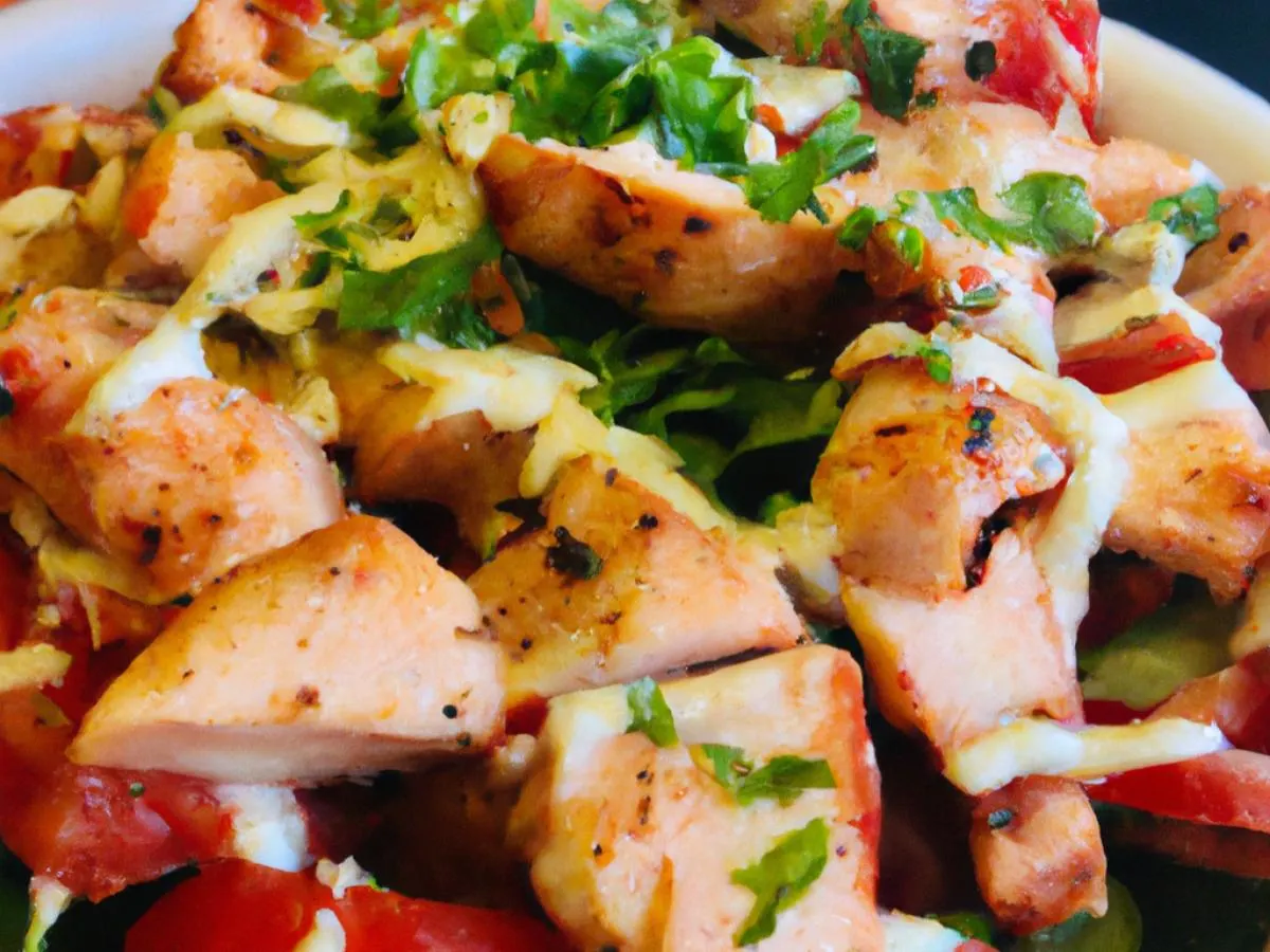 Chicken Tikka Salad