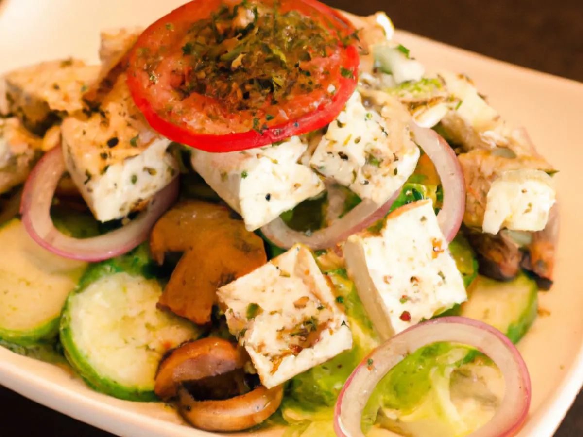 Veggie Paneer Salad