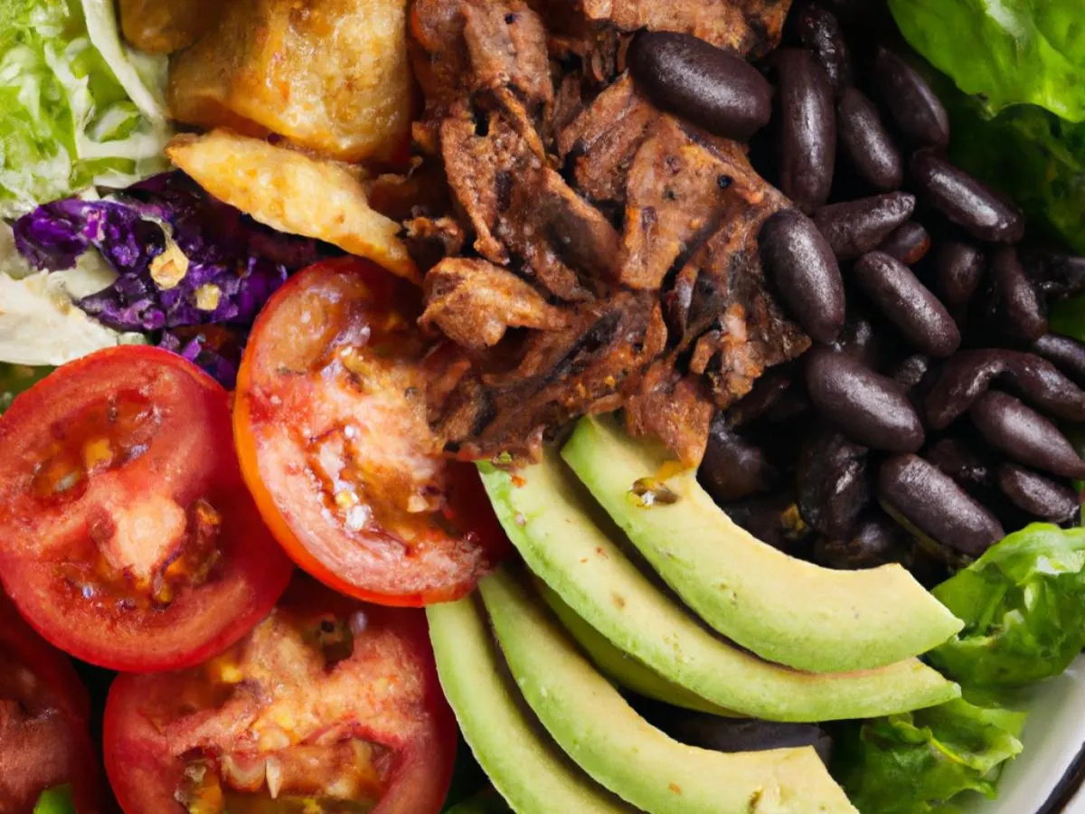 Allergen Free Pork Salad Bowl Boxed Meal