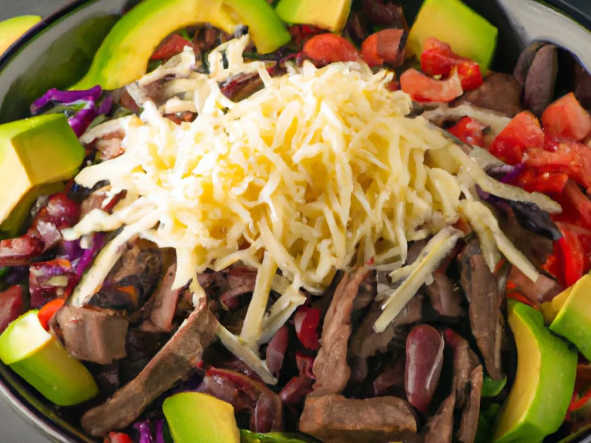 Beef Salad Bowl Boxed Meal