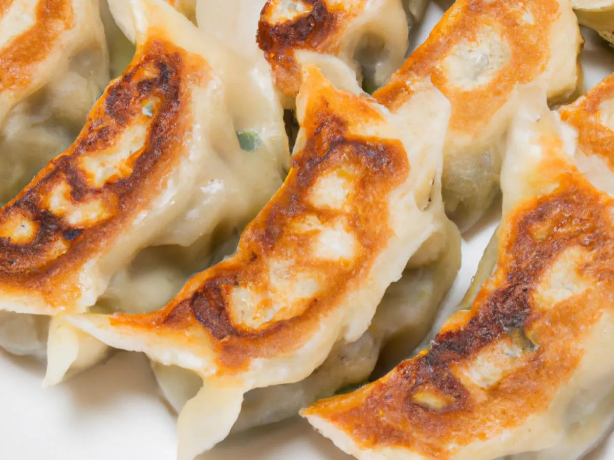 Handmade Veggie Pan-Fried Dumplings Handmade Veggie Pan-Fried Dumplings