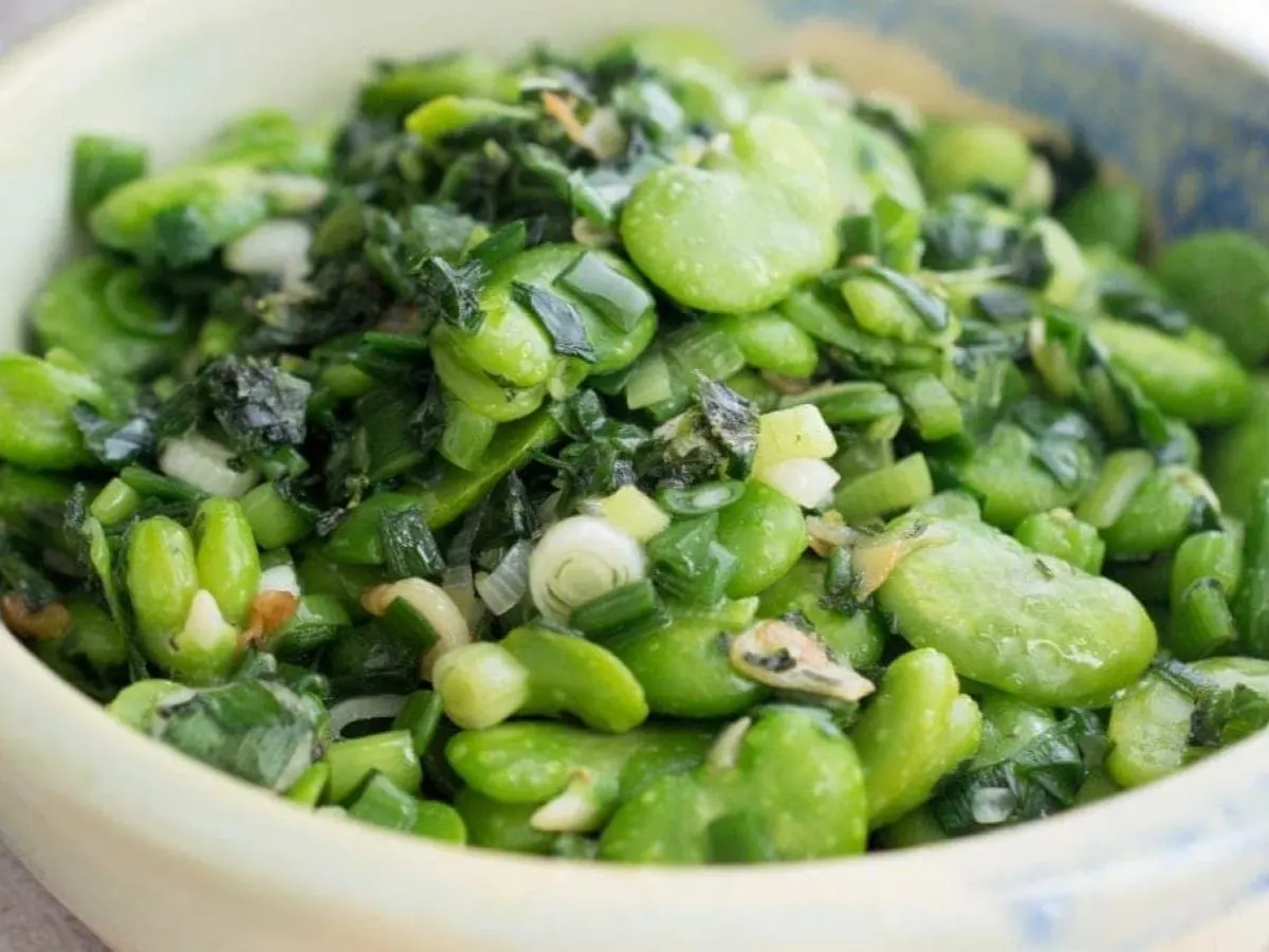 Fava Bean Basil Fava Bean Basil
