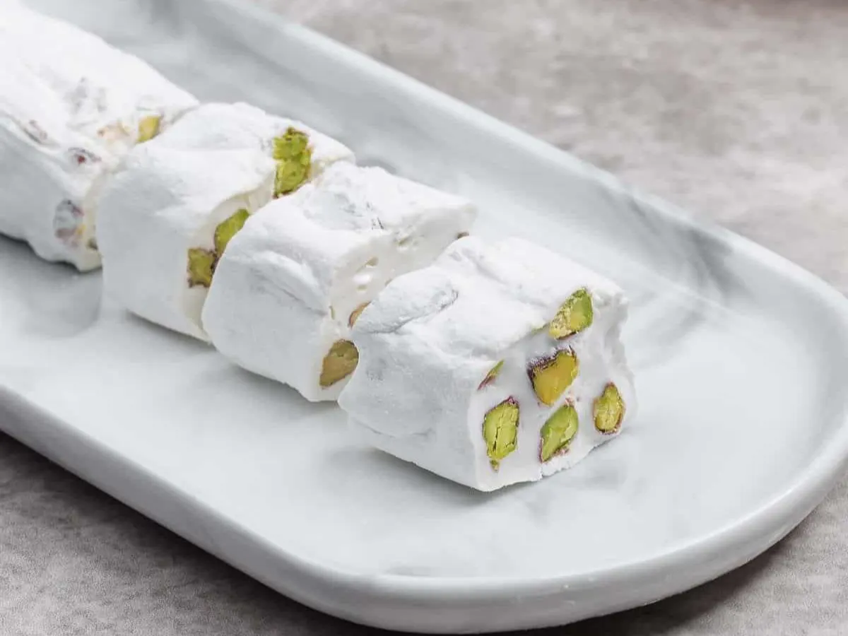 Milk and Pistachio Turkish Delight Milk and Pistachio Turkish Delight