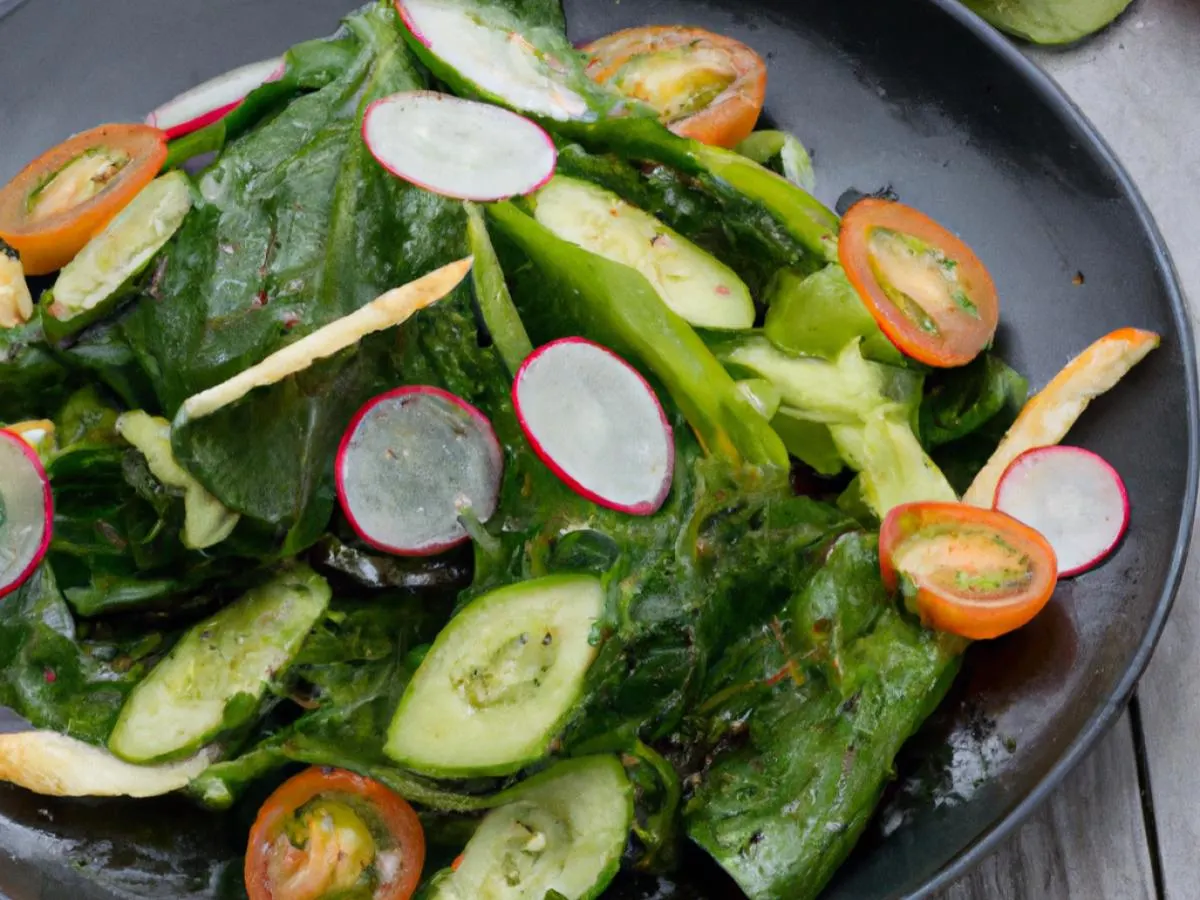 Wakame Caesar salad Wakame Caesar salad