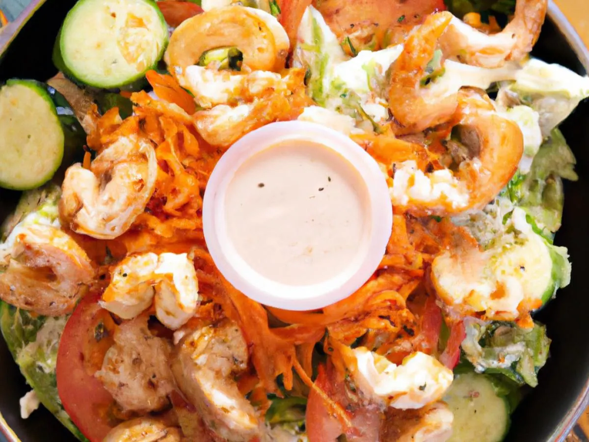 Grilled Shrimp Salad With Ranch Grilled Shrimp Salad With Ranch