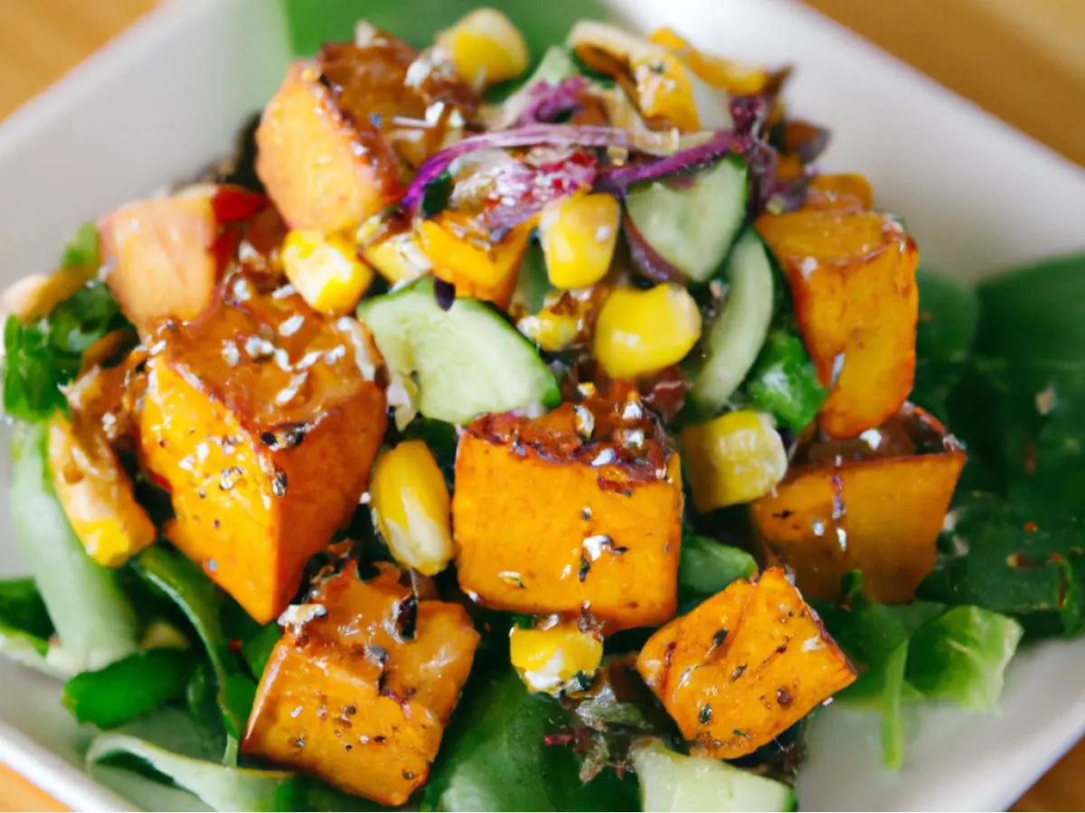 Vegetarian Evergreen Salad Bowl Vegetarian Evergreen Salad Bowl
