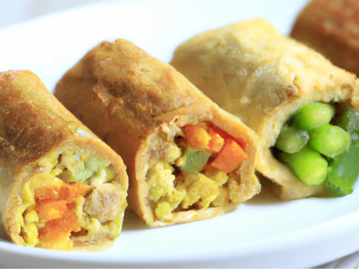 Fried Veggie Egg Roll Fried Veggie Egg Roll