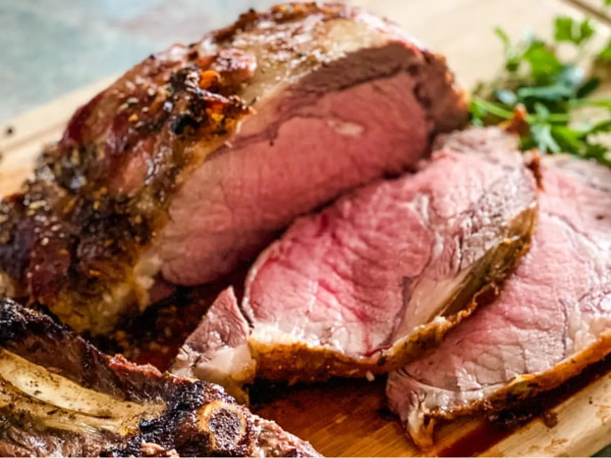 Slow Cooked Prime Rib Slow Cooked Prime Rib