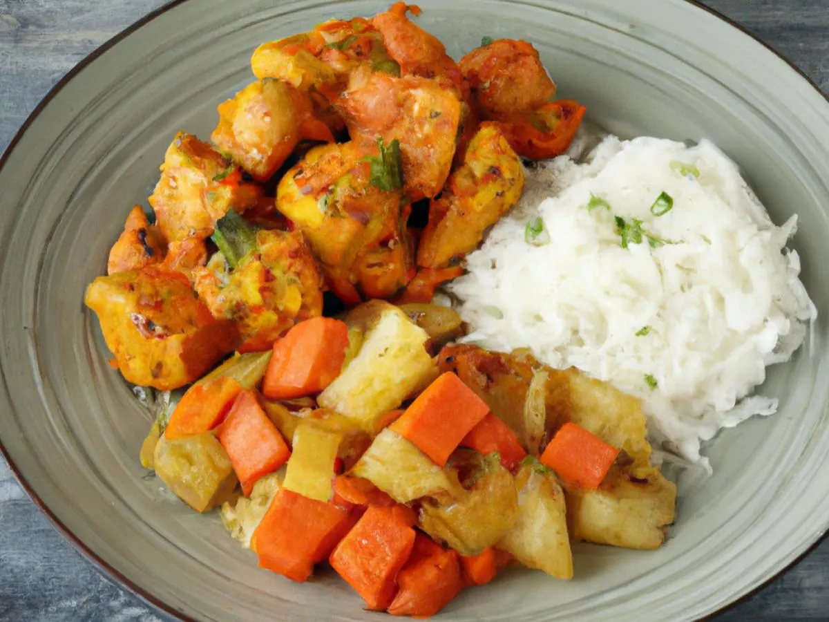 Chicken Tikka Masala and Basmati Rice with Mixed Veggies Chicken Tikka Masala and Basmati Rice with Mixed Veggies