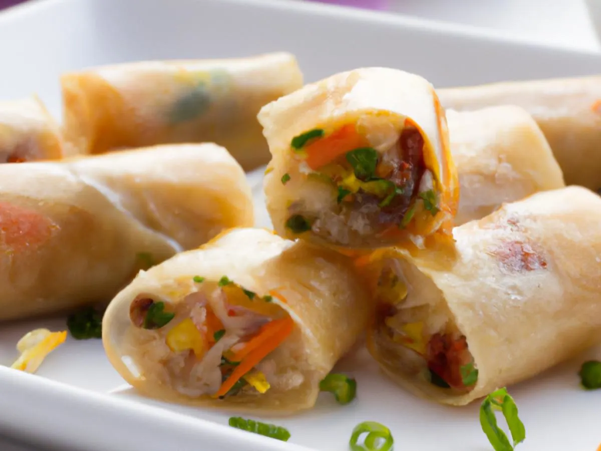 Vegetable Fried Eggroll Vegetable Fried Eggroll