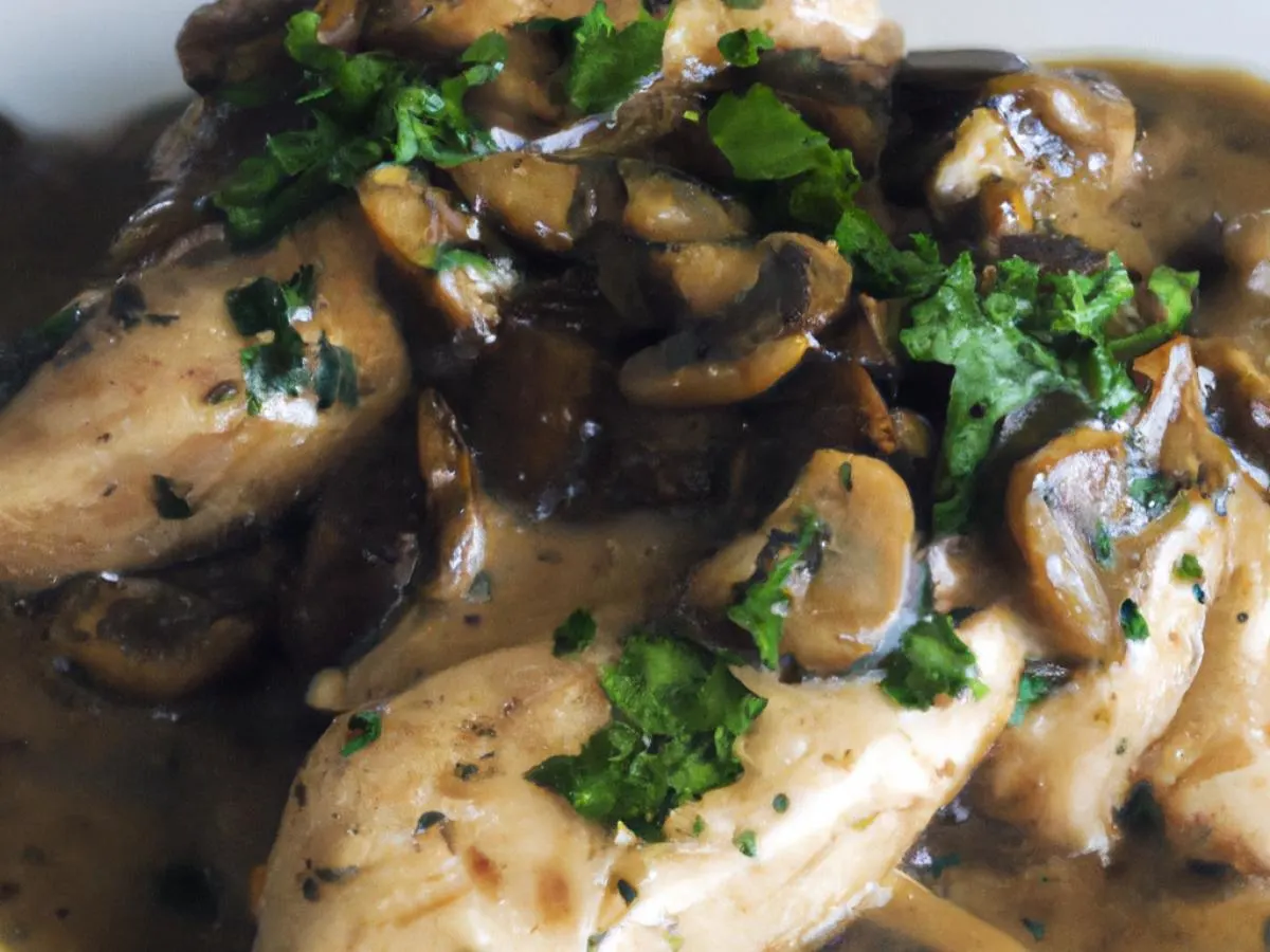 Wild Mushroom Chicken Wild Mushroom Chicken