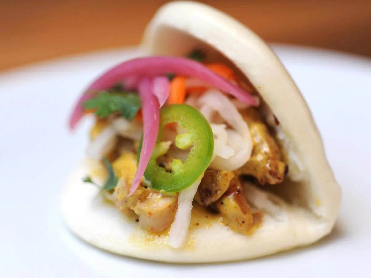 Curry Chicken Banh Bao Curry Chicken Banh Bao