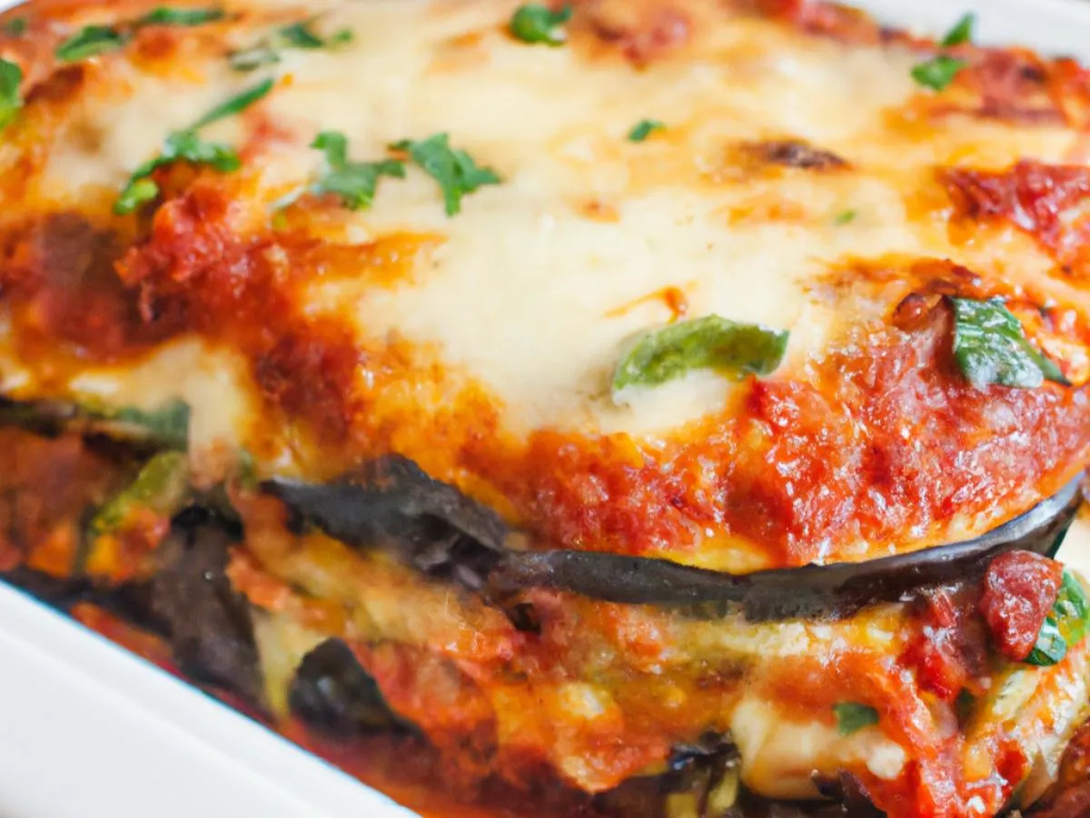 Baked Eggplant Parmesan