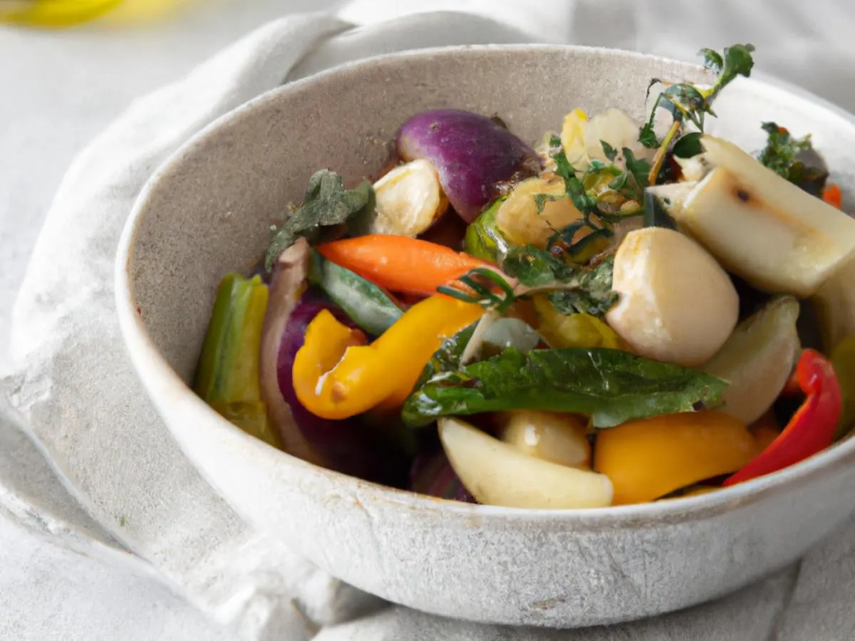 Mixed Steamed Herb Buttered Vegetables