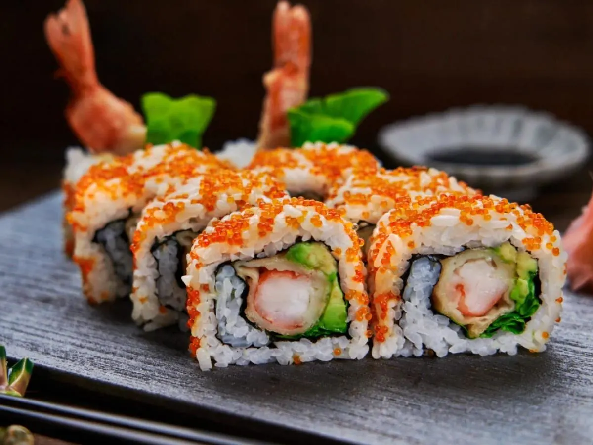 Shrimp Ebi Tempura Maki Shrimp Ebi Tempura Maki