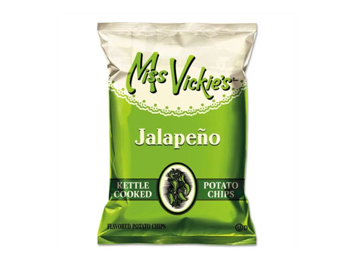 Miss Vickie's Jalapeno Kettle Cooked Potato Chips Miss Vickie's Jalapeno Kettle Cooked Potato Chips