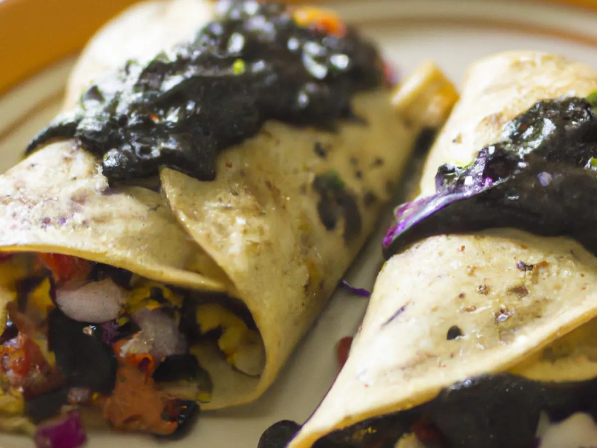 Vegetarian Black Bean and Egg Enchiladas with Rice and Black Beans Vegetarian Black Bean and Egg Enchiladas with Rice and Black Beans