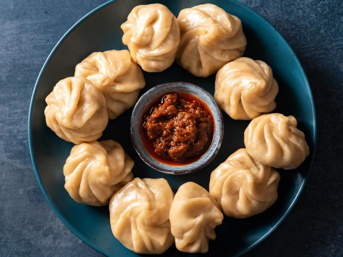 Small Vegetable Steamed Momo