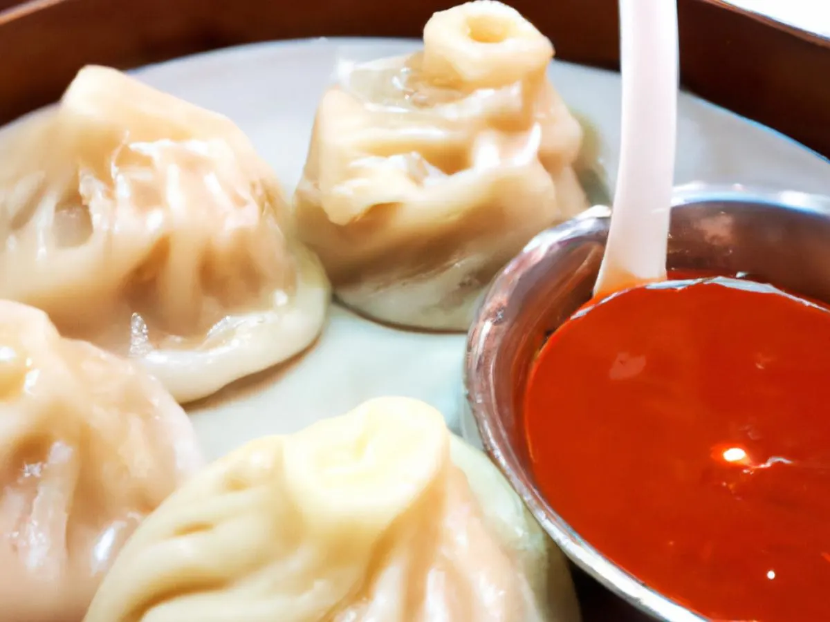 Large Chicken Jhoul Momo